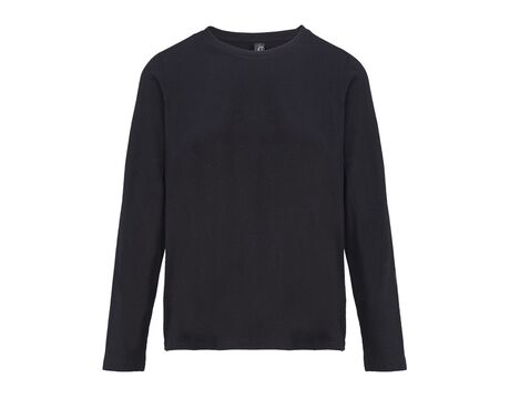 T-shirt manches longues FEMME - 04443 - noir
