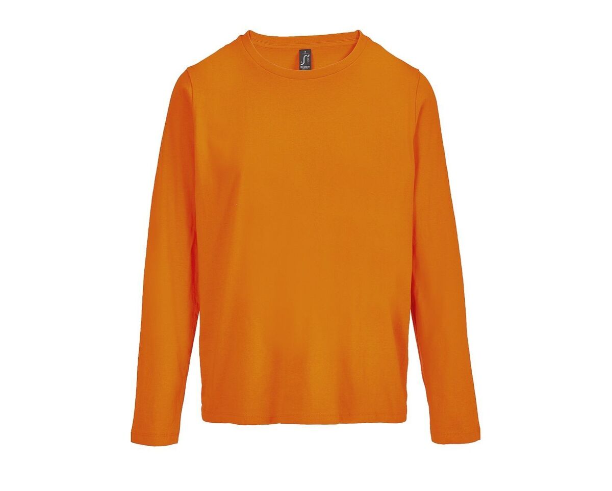 T-shirt manches longues FEMME - 04443 - orange
