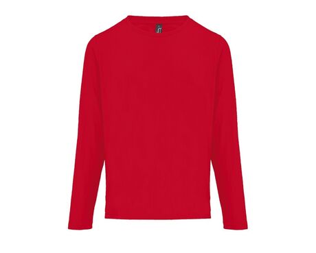 T-shirt manches longues FEMME - 04443 - rouge