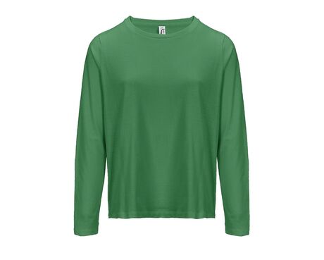 T-shirt manches longues FEMME - 04443 - vert prairie