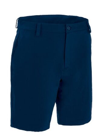 Bermuda chino bi-élastique pour homme - NAPOLES - bleu marine