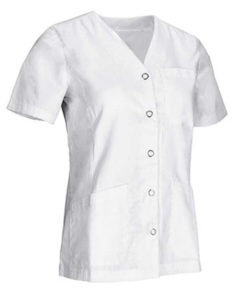 Tunique de travail - Femme - réf BEATRIZ - blanc