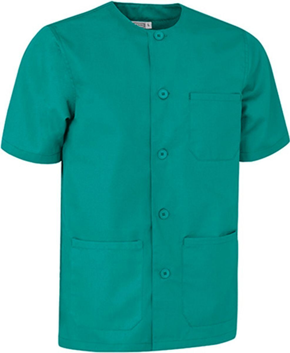 Tunique de travail - Homme - réf HELSINKI - vert chirurgien