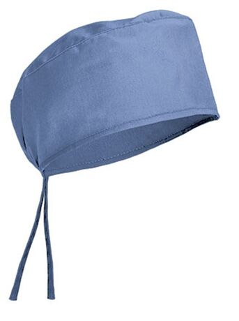 Bonnet calot médical - Homme - réf VADEMECUM - bleu dauphin