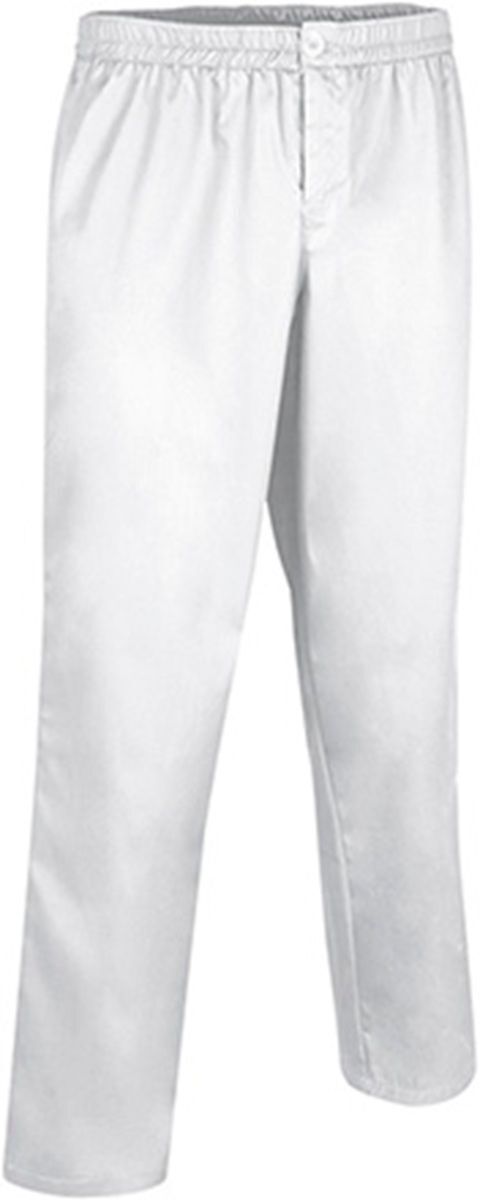 Pantalon de travail - Unisexe - réf PIXEL - blanc