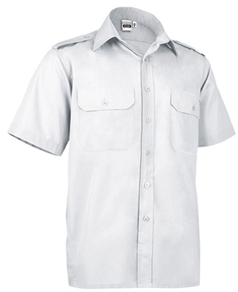 Chemise manches courtes - Homme - VIGILANT MC - blanc