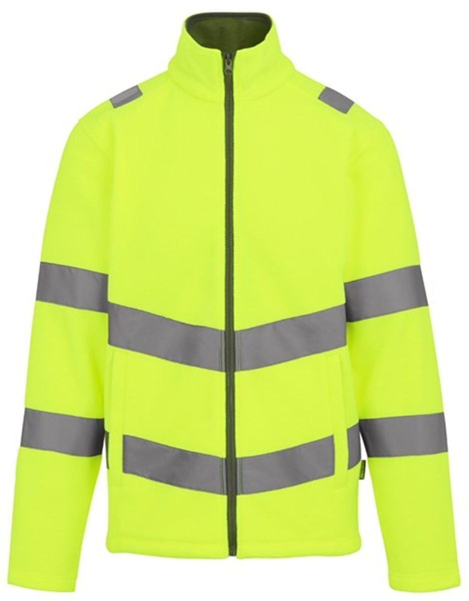 Gilet veste polaire haute visibilité - TRF648 - jaune fluo