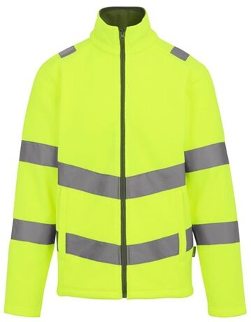 Gilet veste polaire haute visibilité - TRF648 - jaune fluo