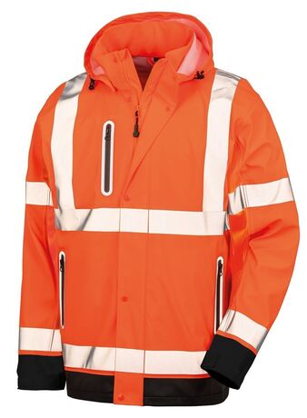 Veste de sécurité Prism PU Safe & Dry  - R507X - orange fluo