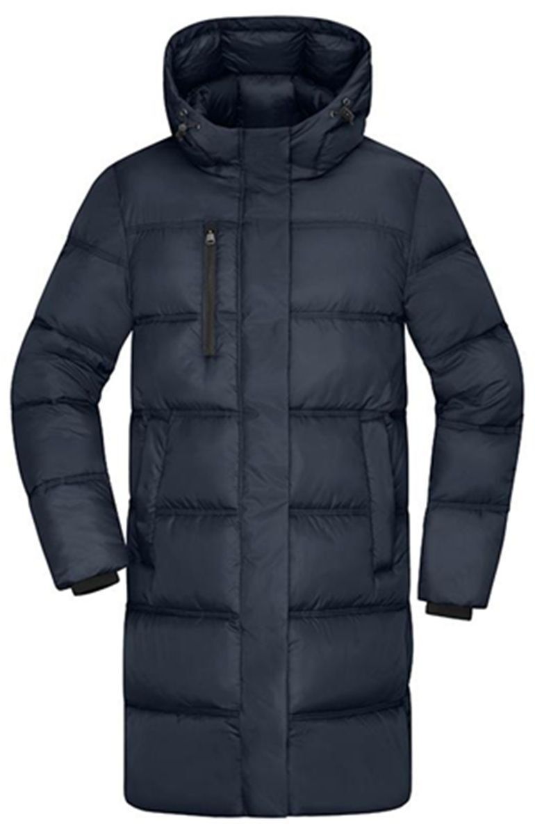 Doudoune longue - Femme - JN1367 - bleu marine