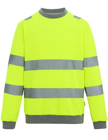 Sweat haute visibilité - TRF813 - jaune fluo