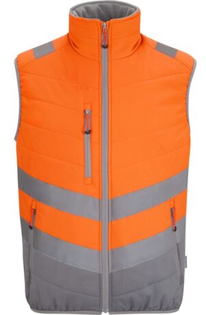 Gilet sans manches haute visibilité - TRB202 - orange fluo