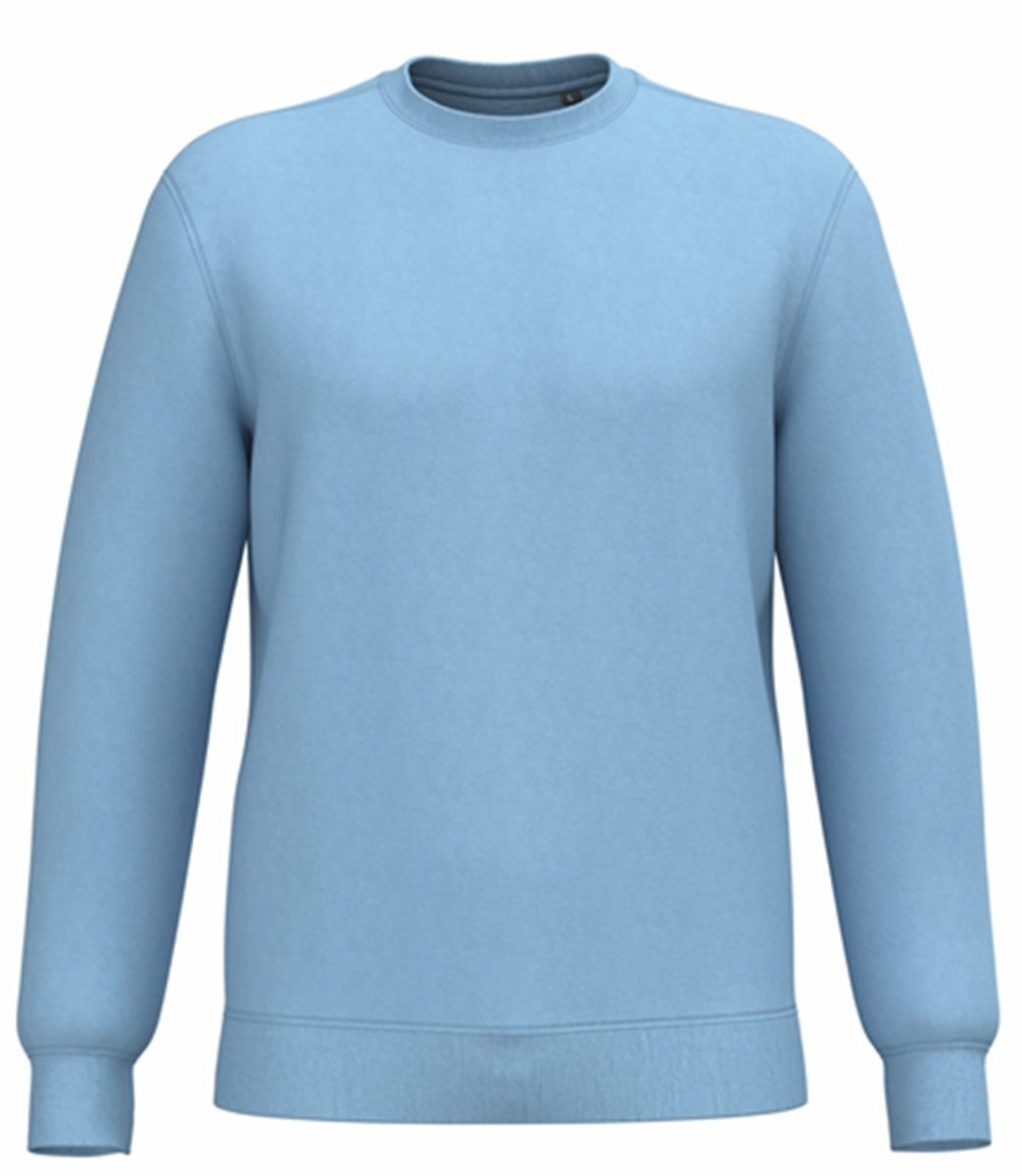 Sweat shirt recyclé - Unisexe - K4040 - bleu ciel