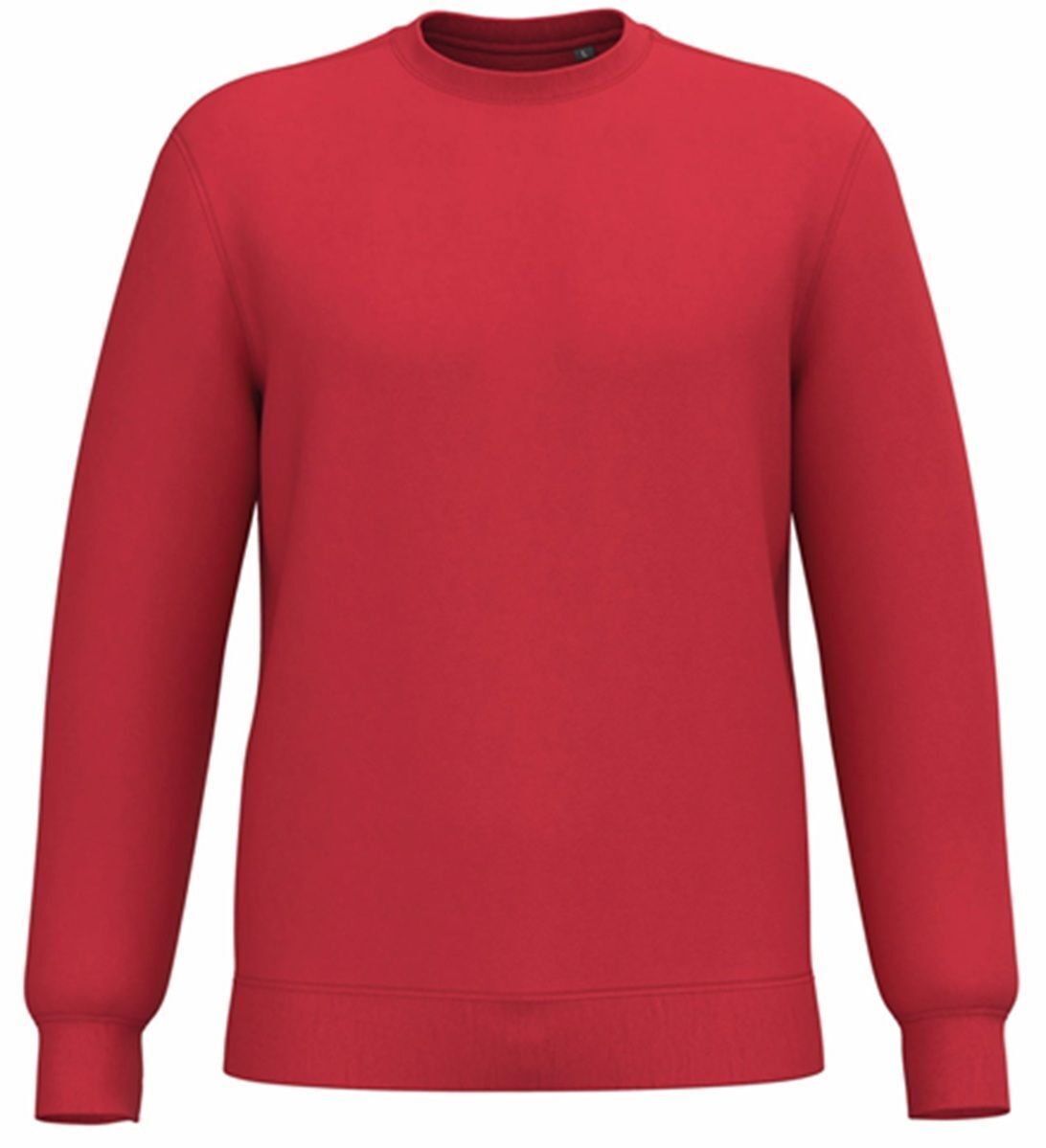 Sweat shirt recyclé - Unisexe - K4040 - rouge