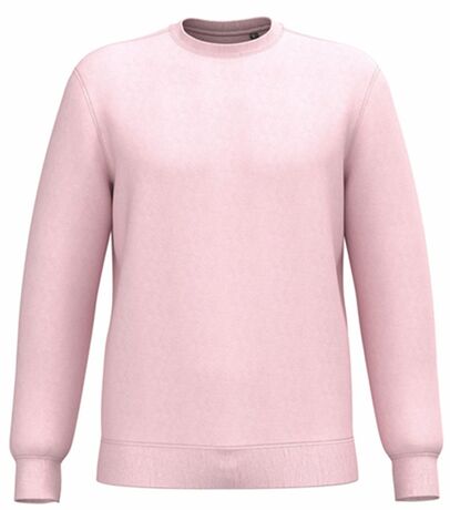 Sweat shirt recyclé - Unisexe - K4040 - rose pâle