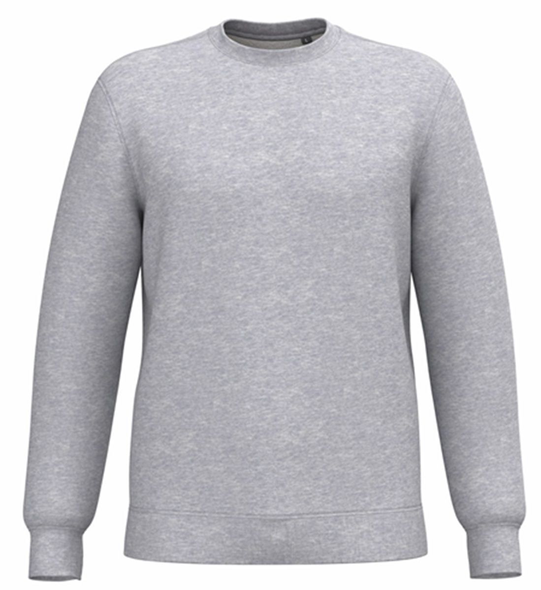 Sweat shirt recyclé - Unisexe - K4040 - gris oxford