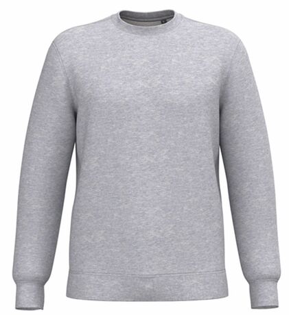 Sweat pull homme Rapanui gris coton taille S - Logo Sweat pull homme Rapanui gris coton taille S - Logo
