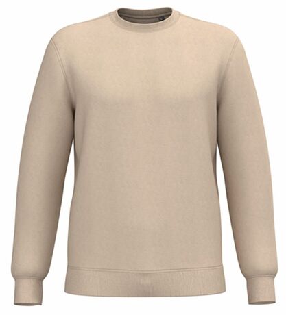 Sweat shirt recyclé - Unisexe - K4040 - beige sable