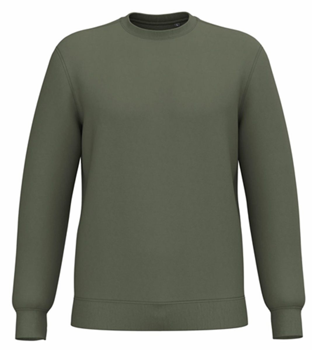 Sweat shirt recyclé - Unisexe - K4040 - vert câpre