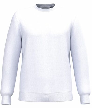 Sweat shirt recyclé - Unisexe - K4040 - blanc