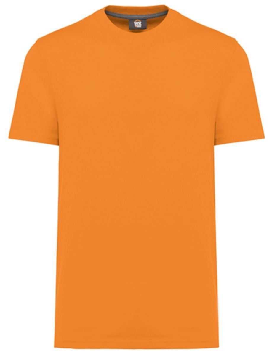 T-shirt de travail écoresponsable - Unisexe - WK305 - orange fluo