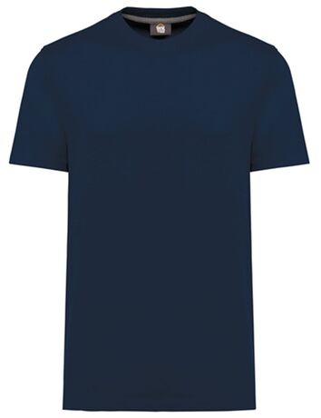 T-shirt de travail écoresponsable - Unisexe - WK305 - bleu marine