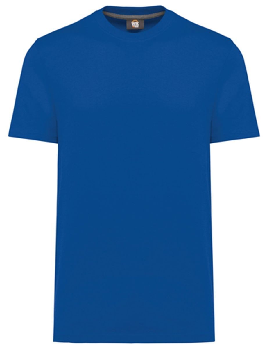 T-shirt de travail écoresponsable - Unisexe - WK305 - bleu roi