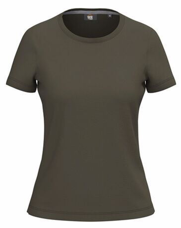T-shirt antibactérien - Femme - WK307 - vert kaki foncé