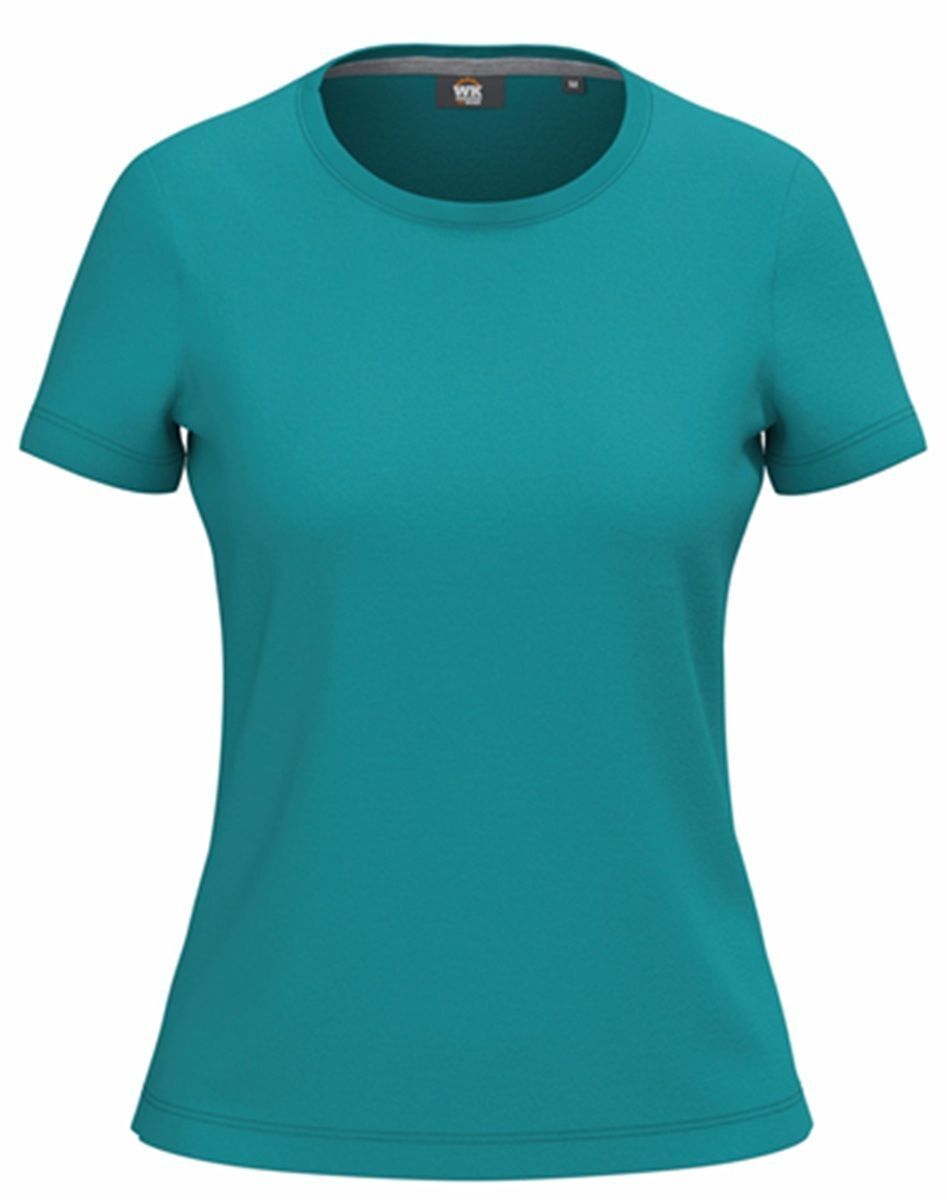 T-shirt antibactérien - Femme - WK307 - bleu teal blue