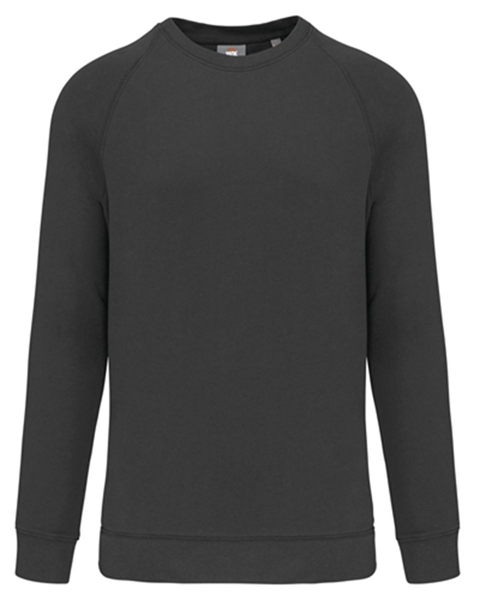 Sweat col rond - Homme - WK402 - gris foncé