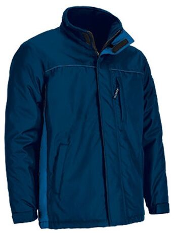 Parka de travail imperméable - Homme - REF THUNDER - bleu marine et bleu roi