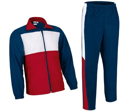 Ensemble veste pantalon sport homme - VERSUS - bleu marine - blanc - rouge