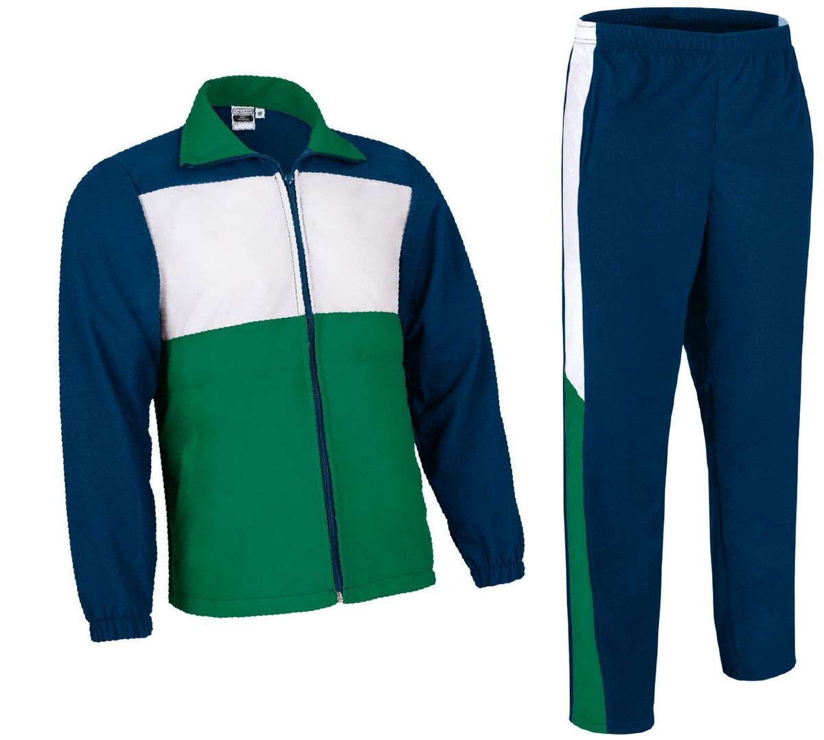 Ensemble veste pantalon sport homme - VERSUS - bleu marine - blanc - vert