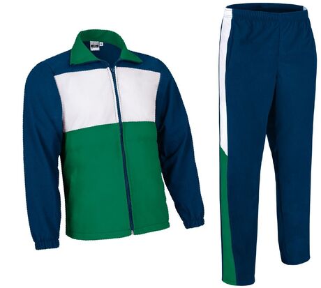 Ensemble veste pantalon sport homme - VERSUS - bleu marine - blanc - vert