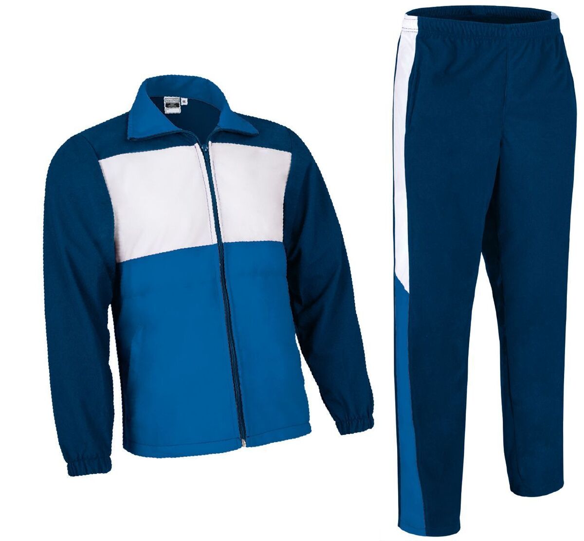 Ensemble veste pantalon sport homme - VERSUS - bleu marine - blanc - roi