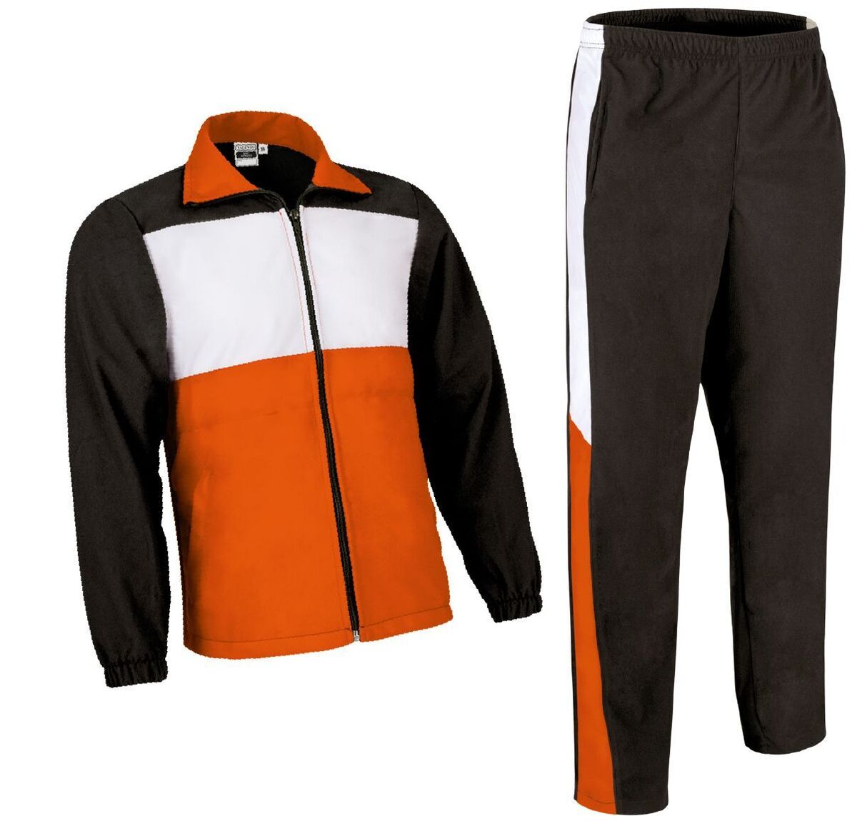 Ensemble veste pantalon sport homme - VERSUS - noir - blanc - orange