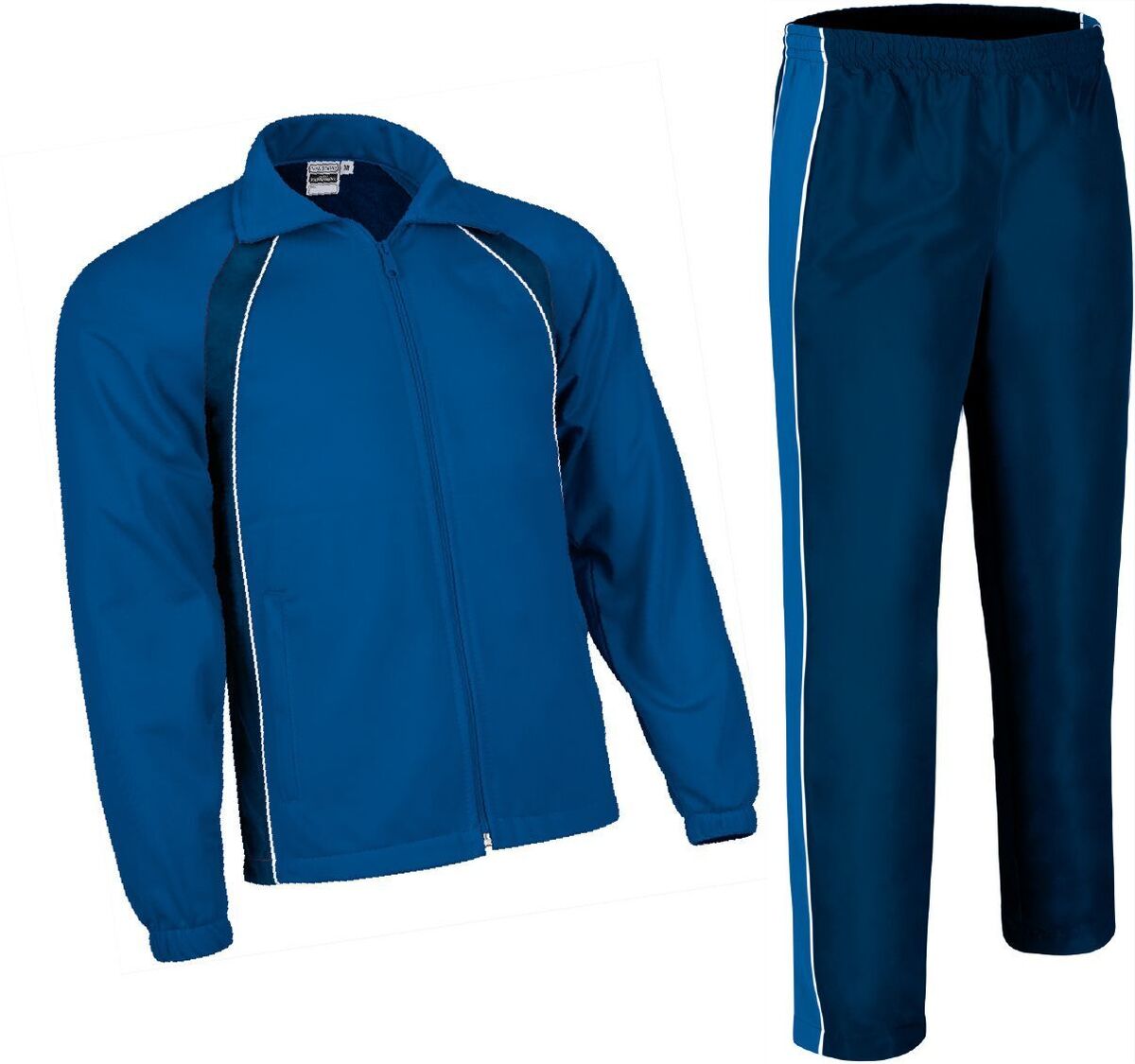 Ensemble veste pantalon survêtement - TOURNAMENT - bleu roi et marine