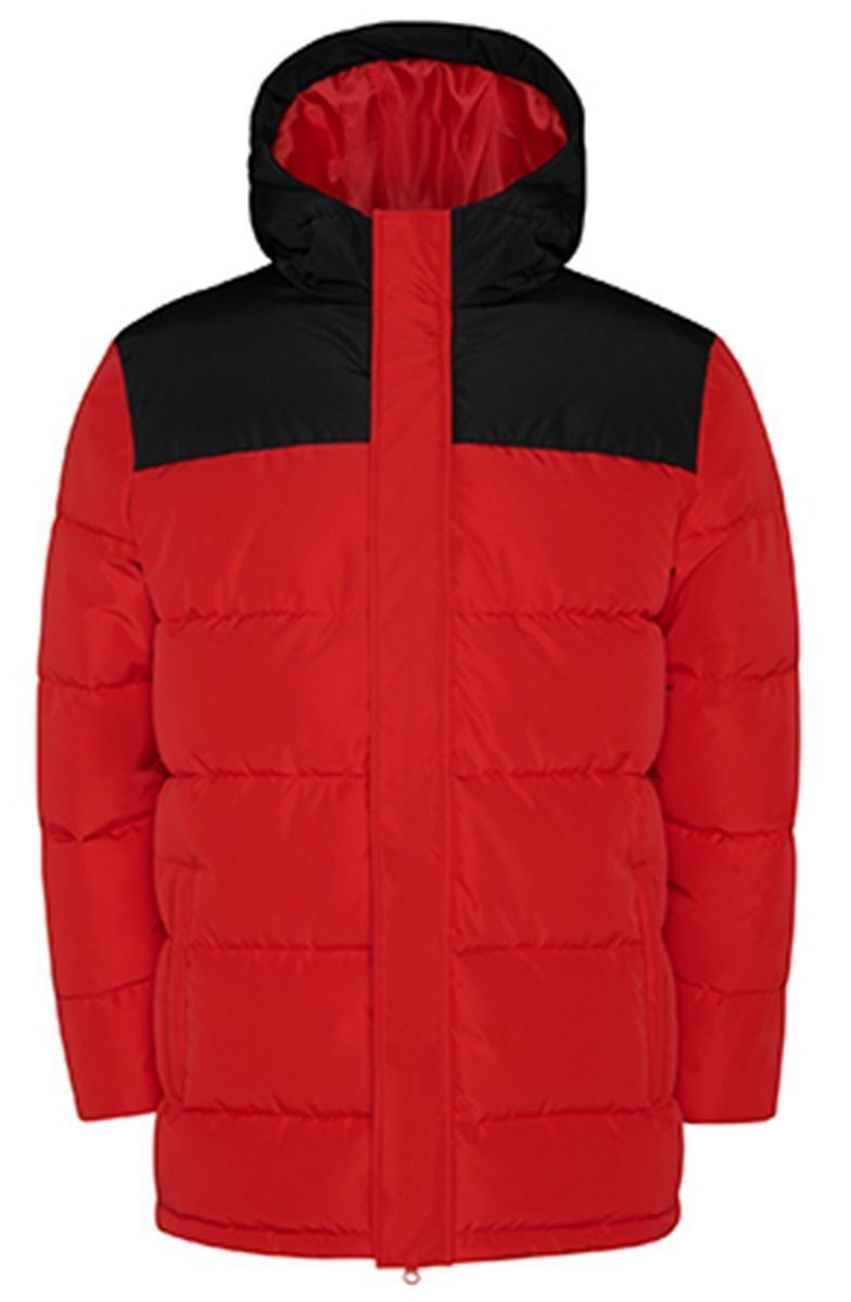 Doudoune bicolore - Unisexe - RY5075 - rouge et noir