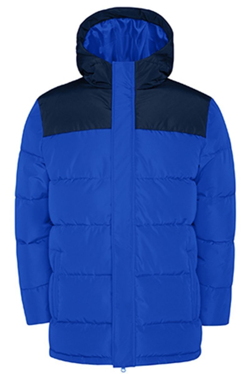 Doudoune bicolore - Unisexe - RY5075 - bleu roi et bleu marine