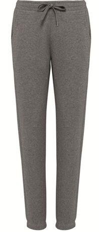 Pantalon jogging molleton - Femme - K7027 - gris chiné