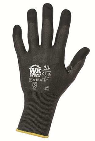 Gants de protection - Gants de travail - WKP709 - noir