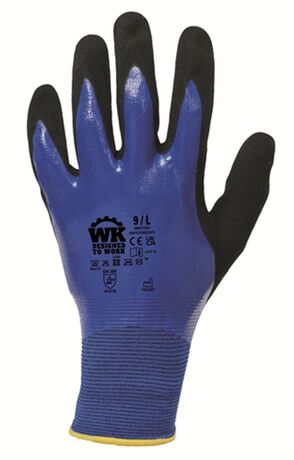 Gants de manutention environnements humides - WKP703 - bleu roi