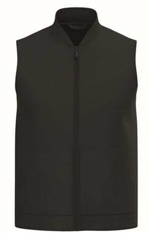 Bodywarmer rembourré à col teddy - Unisexe - PAT623 - noir
