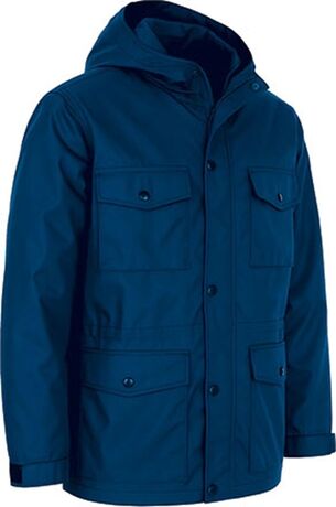 Parka imperméable avec capuche - Homme - WESTPORT - bleu marine