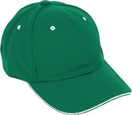 Casquette - PLAY - vert kelly et blanc