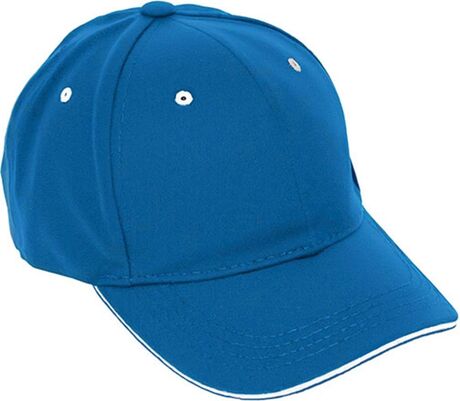 Casquette - PLAY - bleu roi et blanc