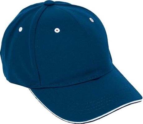 Casquette - PLAY - bleu marine et blanc