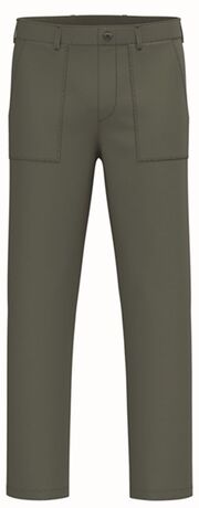 Pantalon délavé - Homme - PAT735 - vert kaki