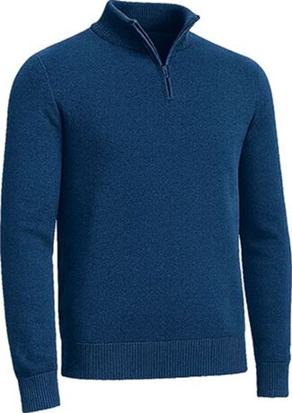 Pull demi zip - Homme - PAUL - bleu marine