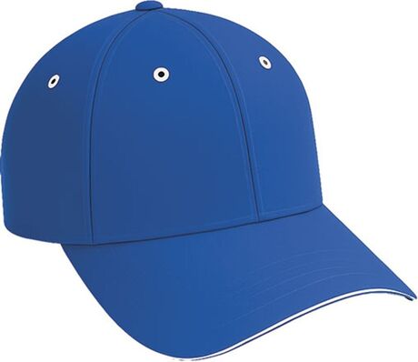 Casquette adulte - OCEAN - bleu roi et blanc